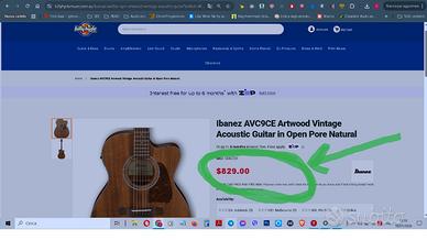 Ibanez AVC9CE*MASSELLO*pream(noMArtin 00015M)NUT45