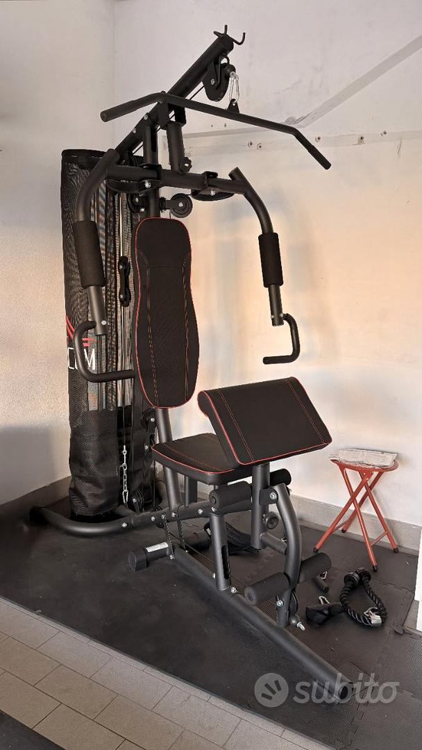 Stazione fitness multifunzione + accessori omaggio
