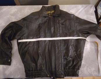 giacca in pelle vintage