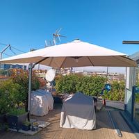 Ombrellone da giardino a sbalzo 3x3  Cosma Outdoor