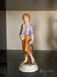 2 statue in porcellana di Capodimonte