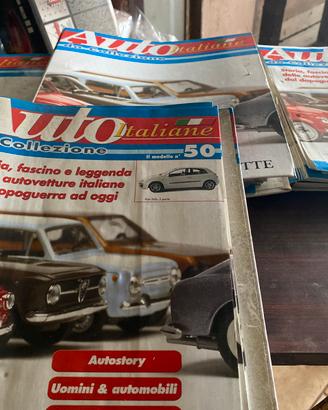Collezione di raccolte modelli auto anche d epoca