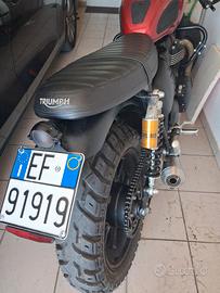 Sella in pelle per Triumph Bonneville 