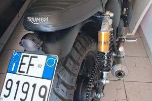 Sella in pelle per Triumph Bonneville 