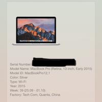 MacBook Pro 2015