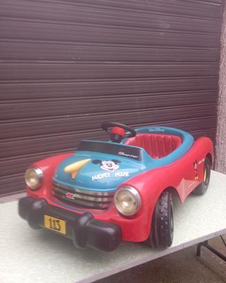 Macchinina giocattolo elettrica a pedali Disney