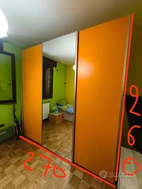 Armadi con specchio e cassettoni Camerette