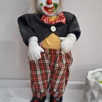 pagliaccio in ceramica carrillon