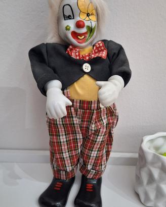 pagliaccio in ceramica carrillon