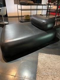 Bubble Rock Living Divano seduta pouff pelle