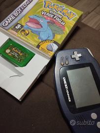 Nintendo Gameboy Advance Pokémon verdefoglia 