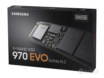 SSD NVMe SAMSUNG 970 EVO - 500GB
