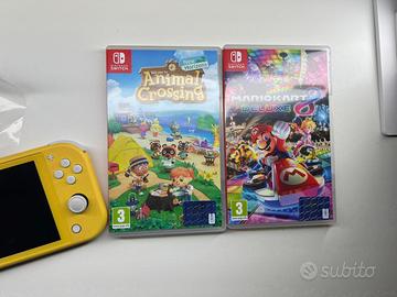 Animal crossing e Mario kart 8 per switch nintendo