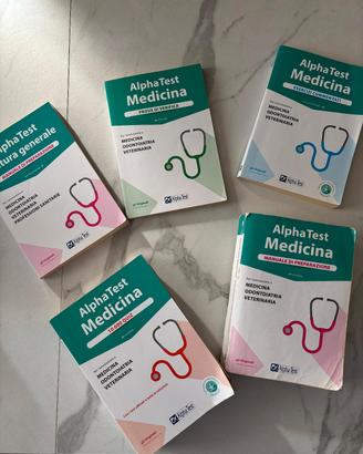 Libri alpha test medicina odontoiatria veterinaria