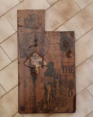 Opera d'arte in legno