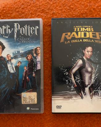 Lotto 2 DVD Film: Harry Potter + Tomb Raider