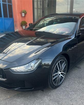 Maserati Ghibli V6 Diesel-Km169000-Int.Pellerossa-