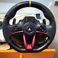 Volante e pedaliera per PlayStation