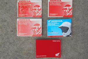 manuale istruzioni honda XR honda XR honda transal