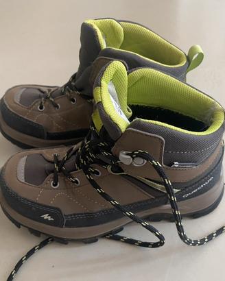 Scarpe trekking bambino/bambina numero 31