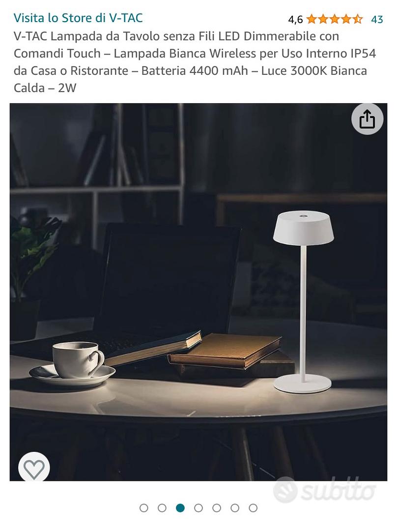 Lampada da tavolo led. NUOVO - Elettrodomestici In vendita a Como