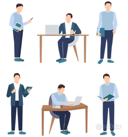 Impiegato pc web SEO