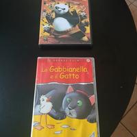  2 DVD La gabbianella e il gatto+ Kung  fu  panda