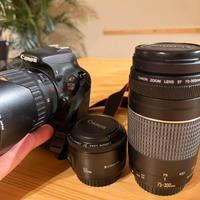 Canon , nikon e Rayban meta