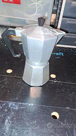 Caffettiera moka 6 tazze Alluminio