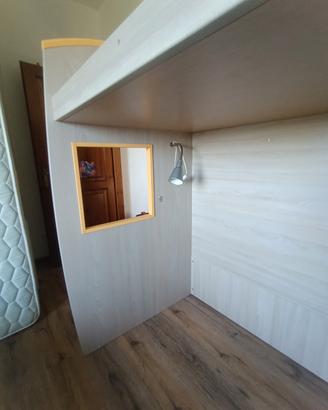 Struttura letto rialzato 