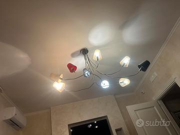 Lampadario tipo Stile Sputnik,