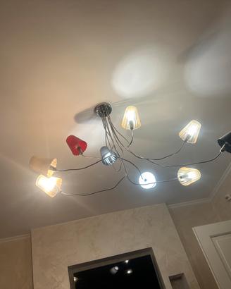 Lampadario tipo Stile Sputnik,