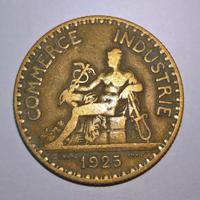 Moneta "2 FRANCHI" 1925 Francia "TERZA REPUBBLICA"