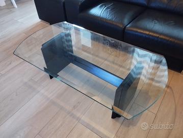 Tavolino in vetro
