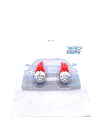 LAMPADINA LED ROSSA W5W T10