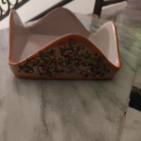 Porta tovaglioli in ceramica 