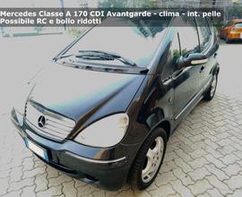 MERCEDES-BENZ A 170 CDI Avantgarde c.manuale - i