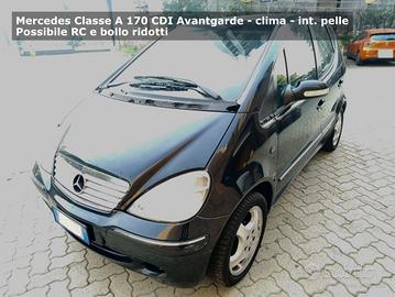 MERCEDES-BENZ A 170 CDI Avantgarde c.manuale - i