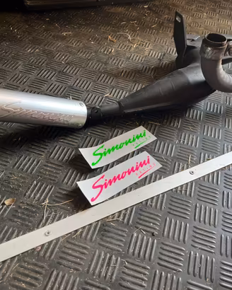 Marmitta Simonini per vespa px 125