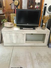 mobile porta TV grigio