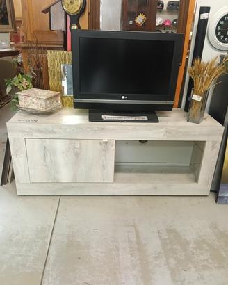 mobile porta TV grigio