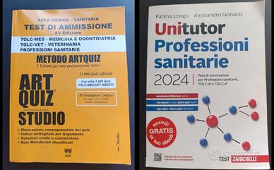 Libri test d'ingresso per professioni sanitarie