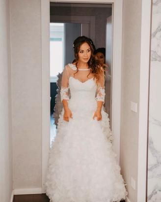 Vestito da sposa bianco