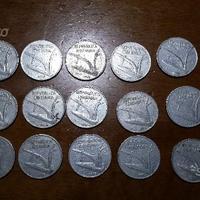 5 lire dal 1951 al 1955 10 lire dal 1951 al 1955