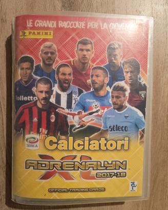 album COMPLETO  adrenalyn XL 2017-2018 seria A  