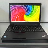 LENOVO THINKPAD P I7 16GB 15,6" SSD GPU QUADRO 4GB
