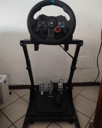 Volante Logitech G29 + Supporto