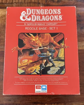 D&D Scatola Rossa - Regole Base Set 1