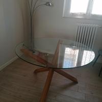 tavolo cristallo da cm 120