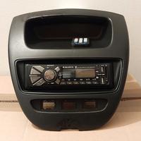 Mascherina + autoradio per Citroen C1, Peugeot 107